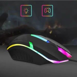 Colorful Wired Gaming Mouse USB Computer DPI RGB Lighting Mouse For Computer PC Laptop Home Office Supplies